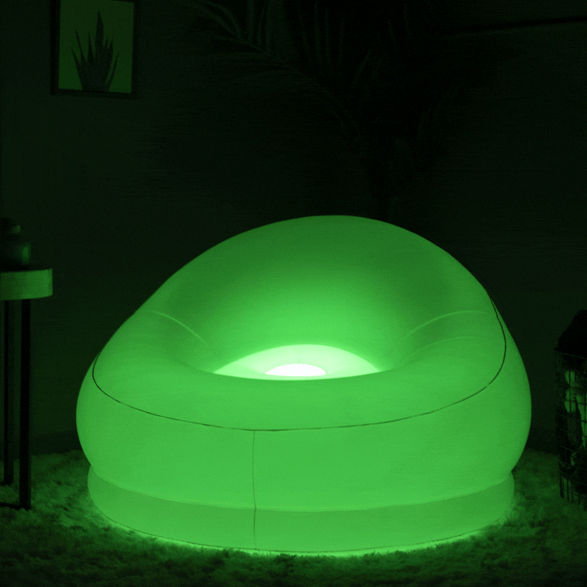 Illuminated LED BloChair with Remote AirCandy – PoolCandy