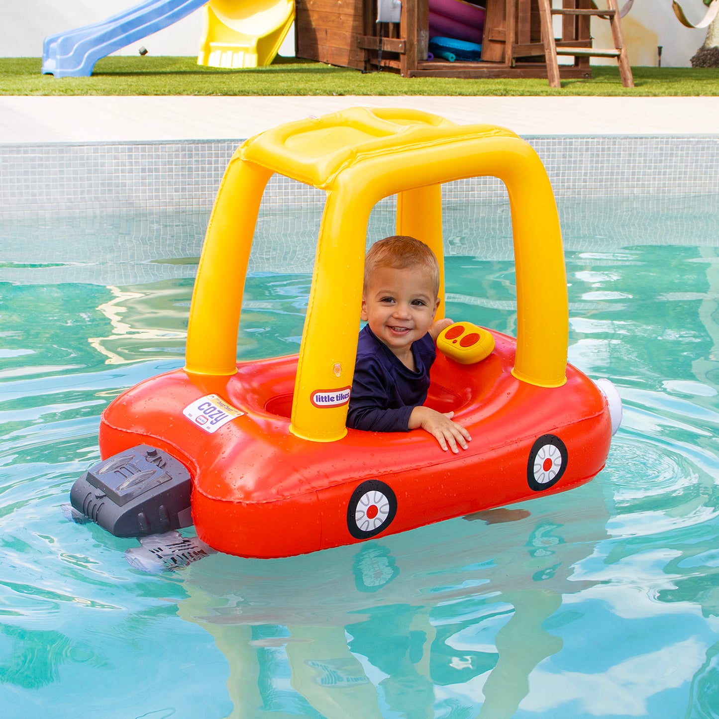 Little Tikes Motorized Cozy Coupe Remote Control Baby Boat