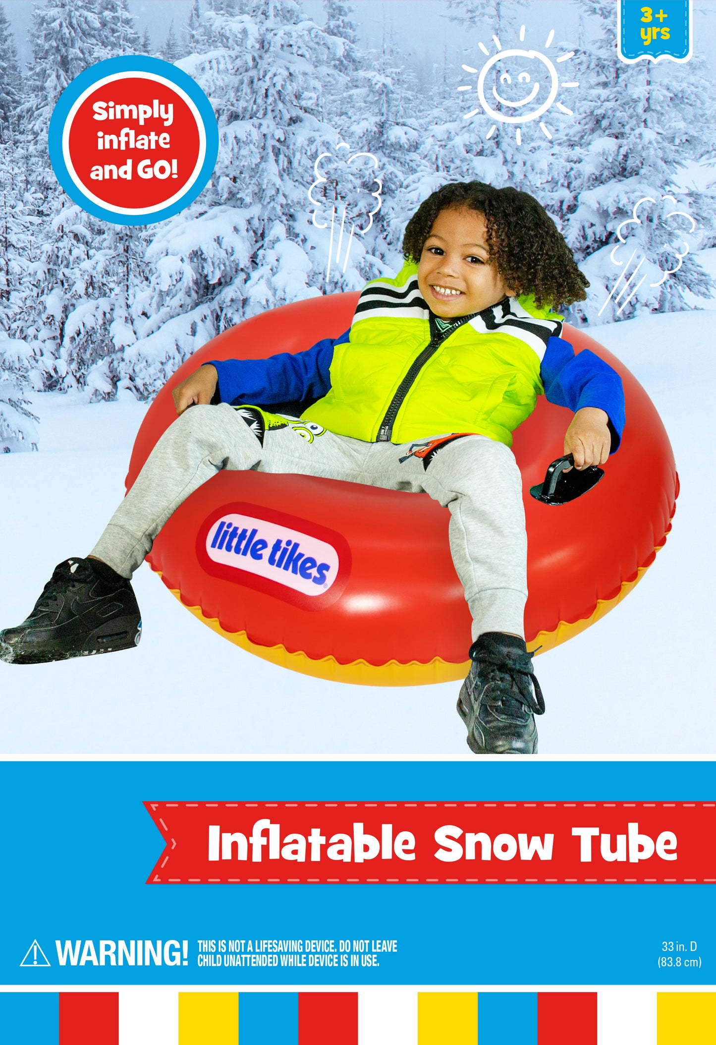 Inflatable Snow Tube Little Tikes® SnowCandy