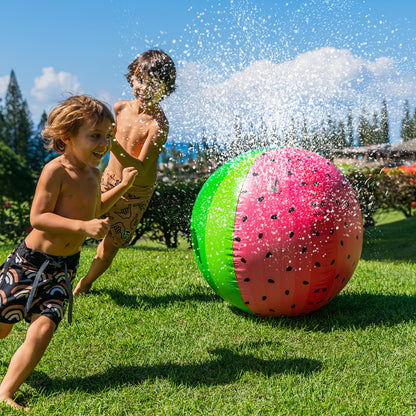 Giant Watermelon Beach Ball Sprinkler