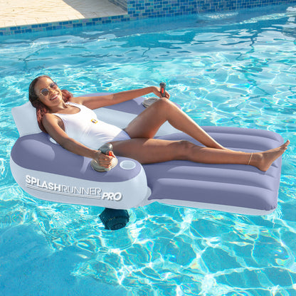 Splash Runner Pro Edition Pro Edition by PoolCandy - The Ultimate Motorized Water Tube That Will take Your Pool, Lake, or River Experience to The Next Level.
