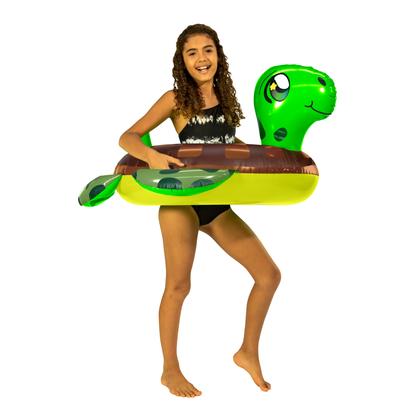 Inflatable Sea Turtle Pool Tube 36 Inch