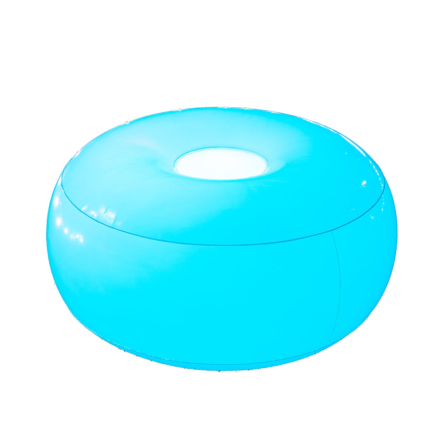 Inflatable Ottoman Illuminated LED 23 Inch AirCandy