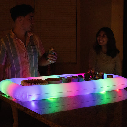 Inflatable Buffet Pool Cooler Illuminated LED
