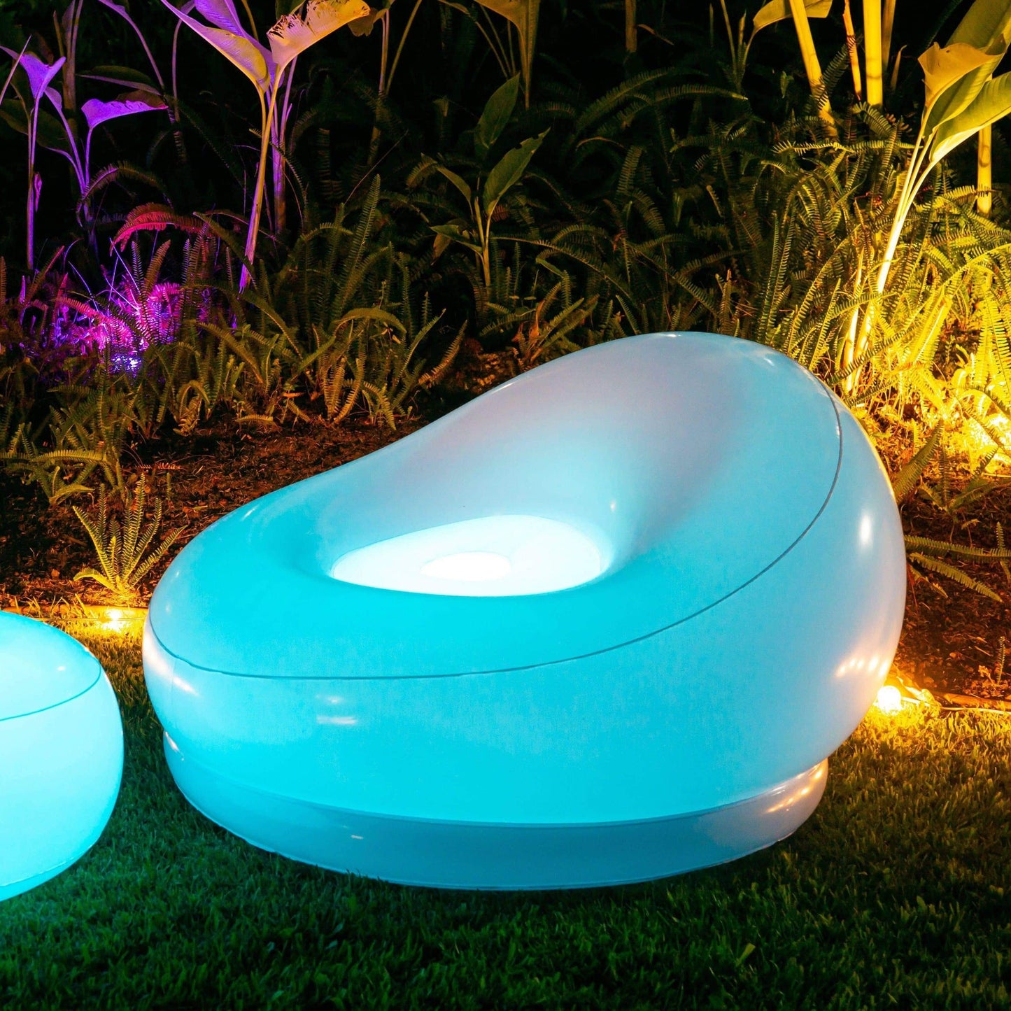 Illuminated LED Chair BloChair with Remote AirCandy