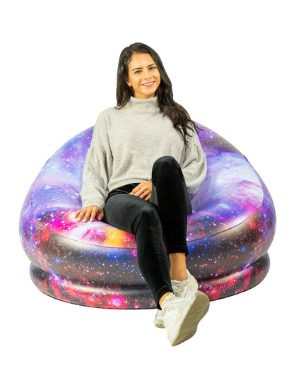 Inflatable Chair Illuminated Galaxy AirCandy