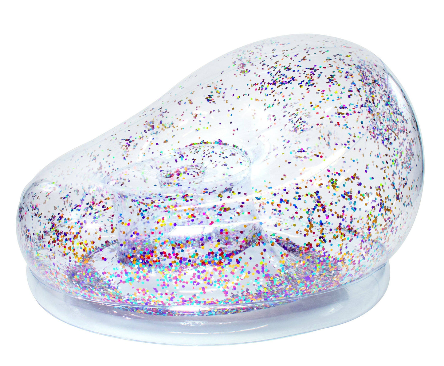 Inflatable Chair BloChair in Multi-Color Glitter AirCandy