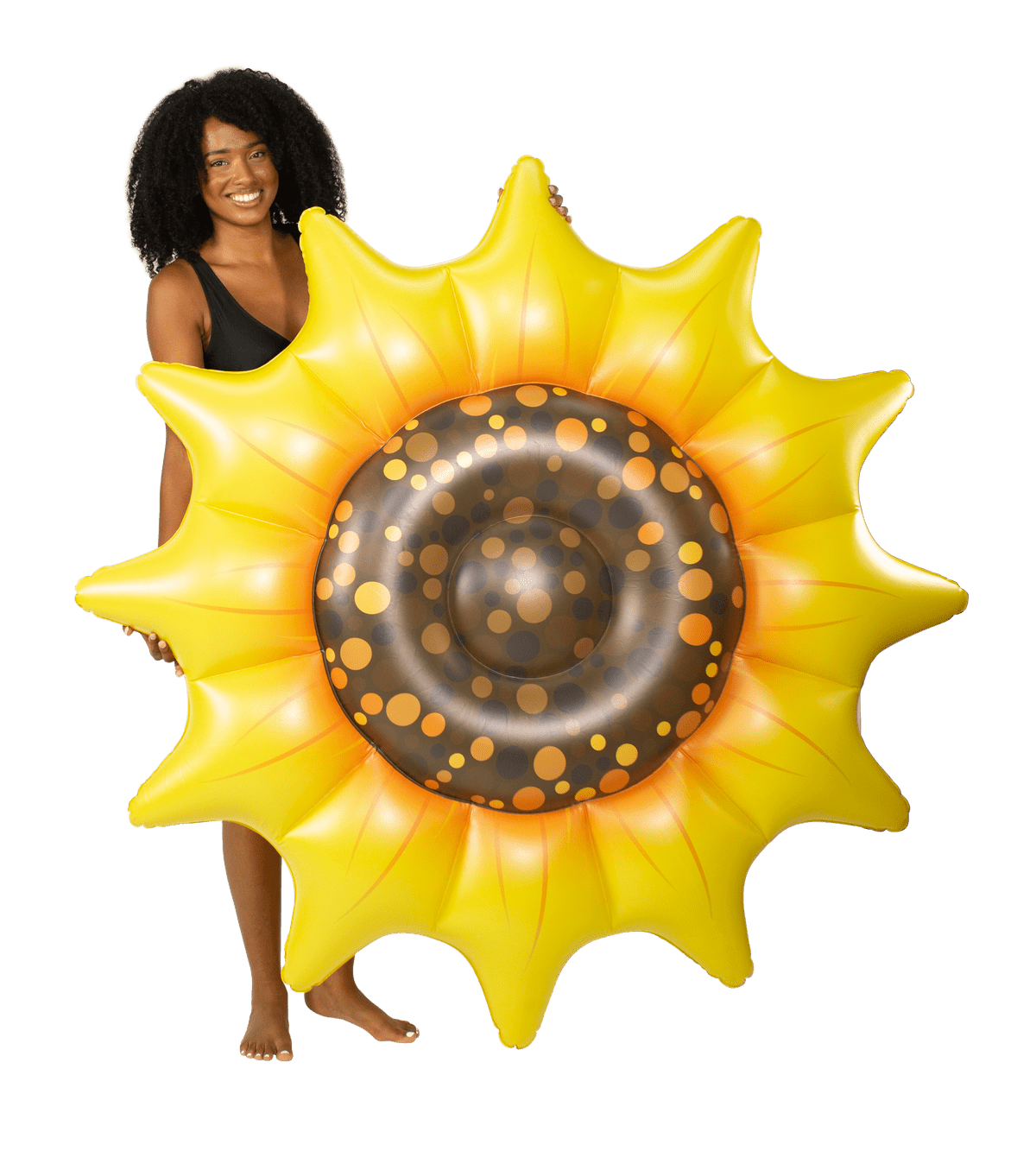 Inflatable Sunflower Island Pool Float Giant 