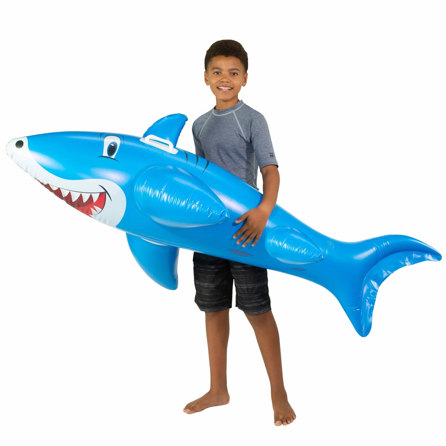 Shark Ride On Inflatable Pool Float Giant