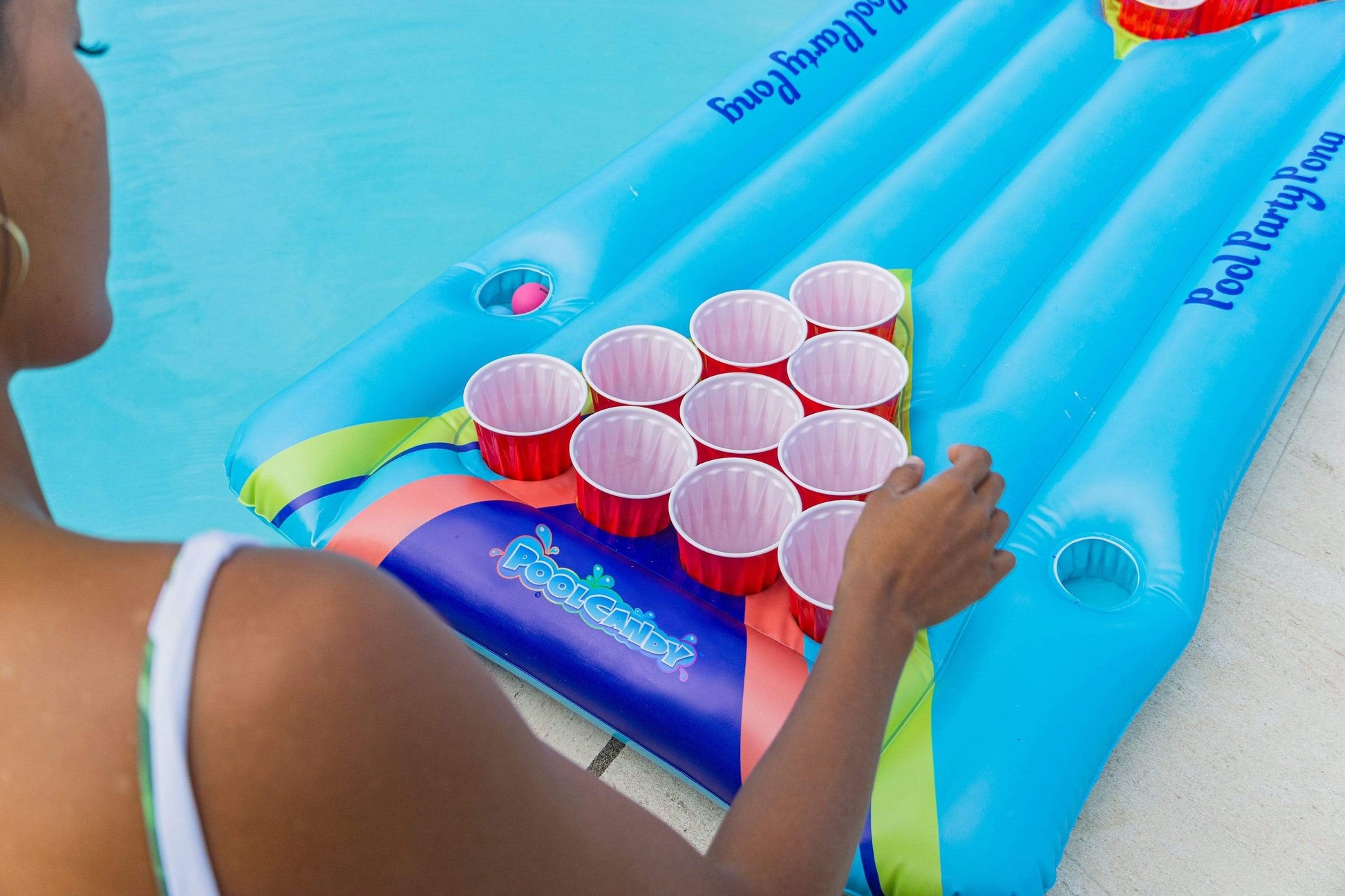 Inflatable Pool Party Pong Game PoolCandy