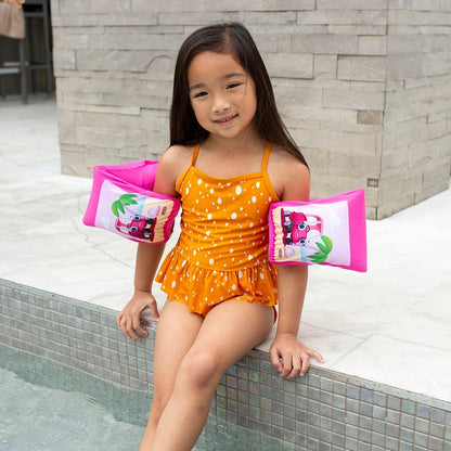 PoolCandy Little Tikes Fabric Arm Floaties - Beach Pink