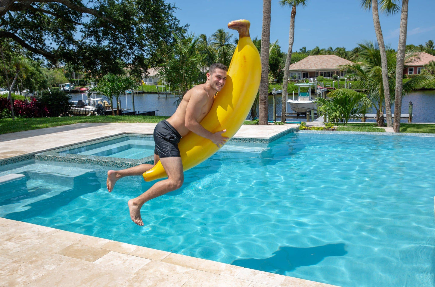 Inflatable Pool Raft Banana Giant Noodle PoolCandy