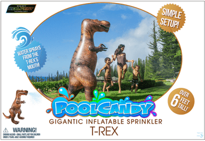 T-Rex Gigantic Sprinkler - Over 6 Feet Tall! PoolCandy