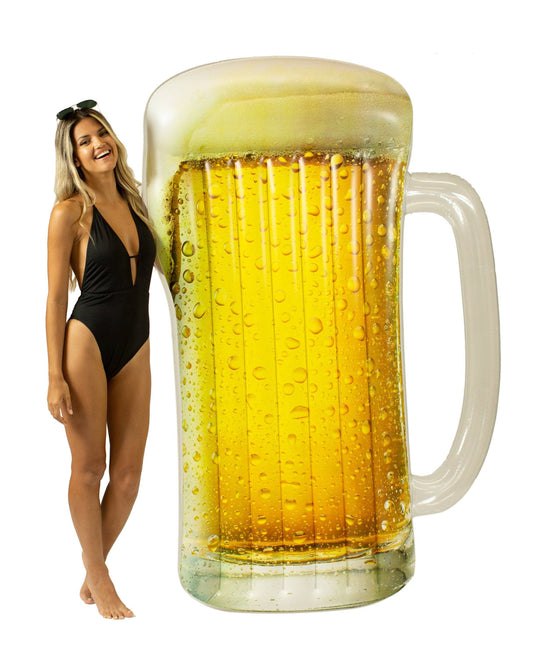 Inflatable Beer Mug Pool Raft