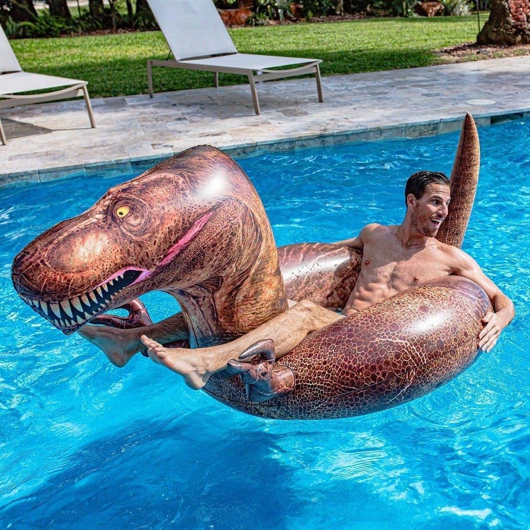 T-Rex Inflatable Pool Tube Jumbo