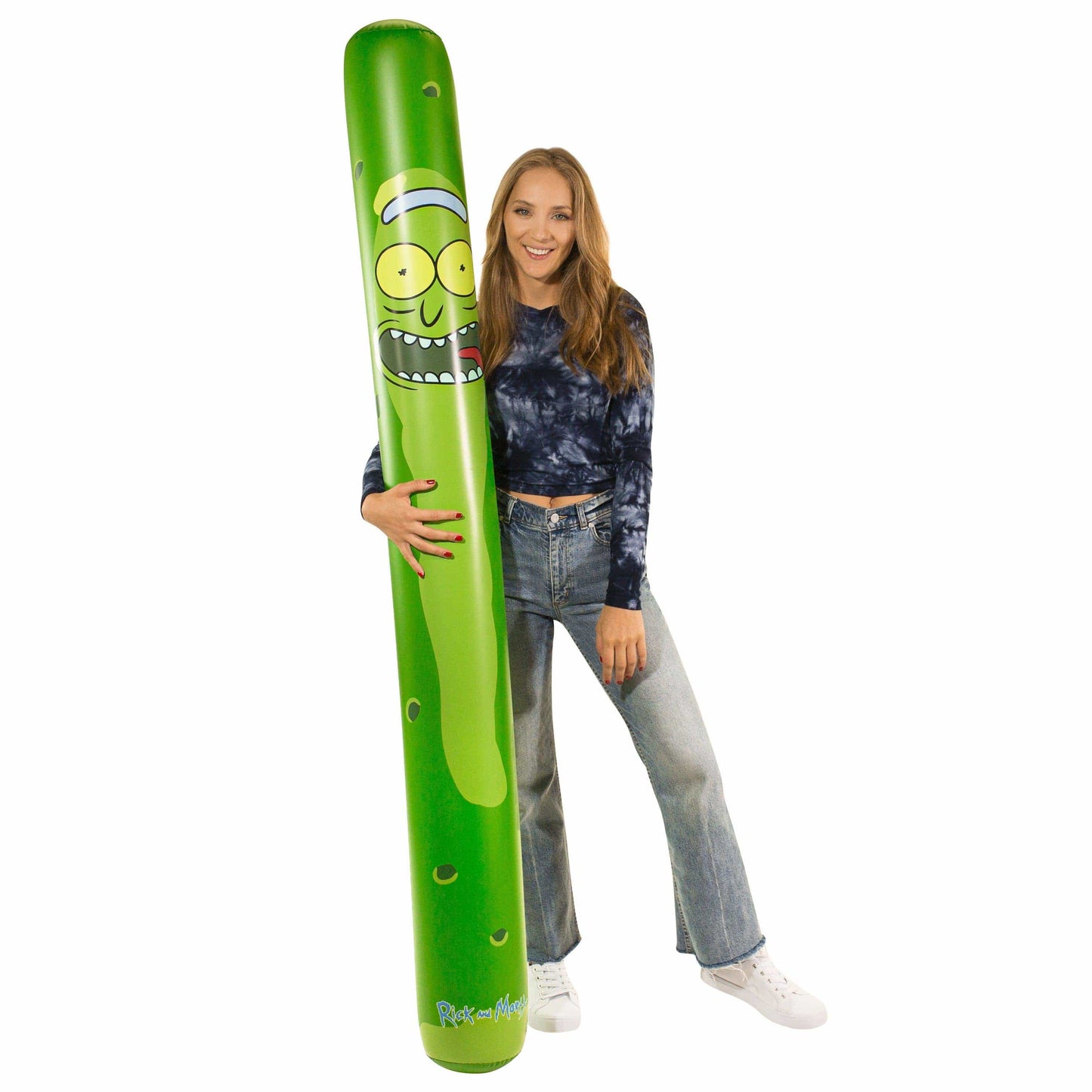 Rick and Morty Pickle Rick Inflatable Pool Noodle Giant