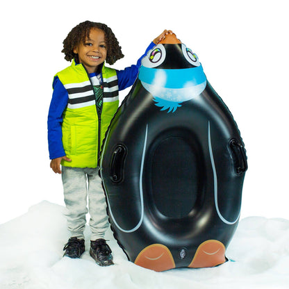 Inflatable Penguin Snow Sled -SnowCandy