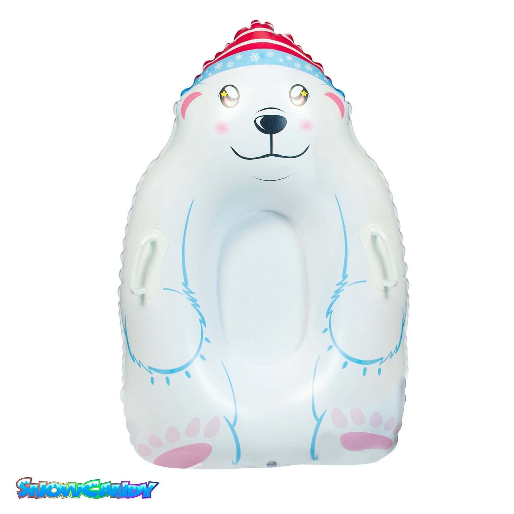 Inflatable Polar Bear Snow Sled - SnowCandy