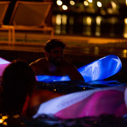 Inflatable Pool Noodle Stars & Stripes Illuminated LED Big Size