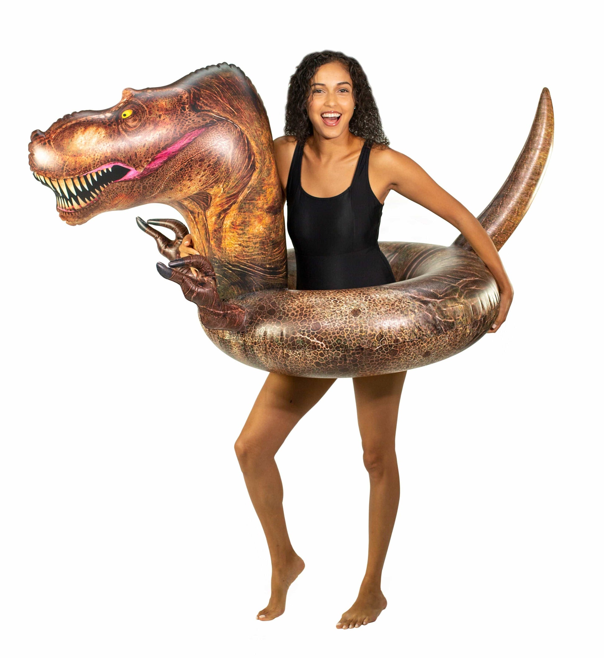Inflatable T-Rex Dinosaur Pool Tube 40 Inch
