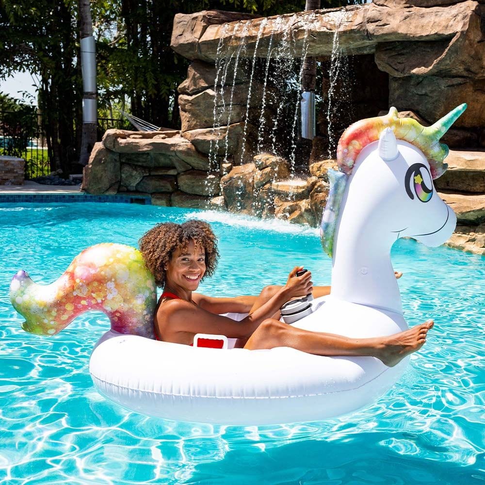 Tube Runner Motorized Unicorn Pool Float Special Edition