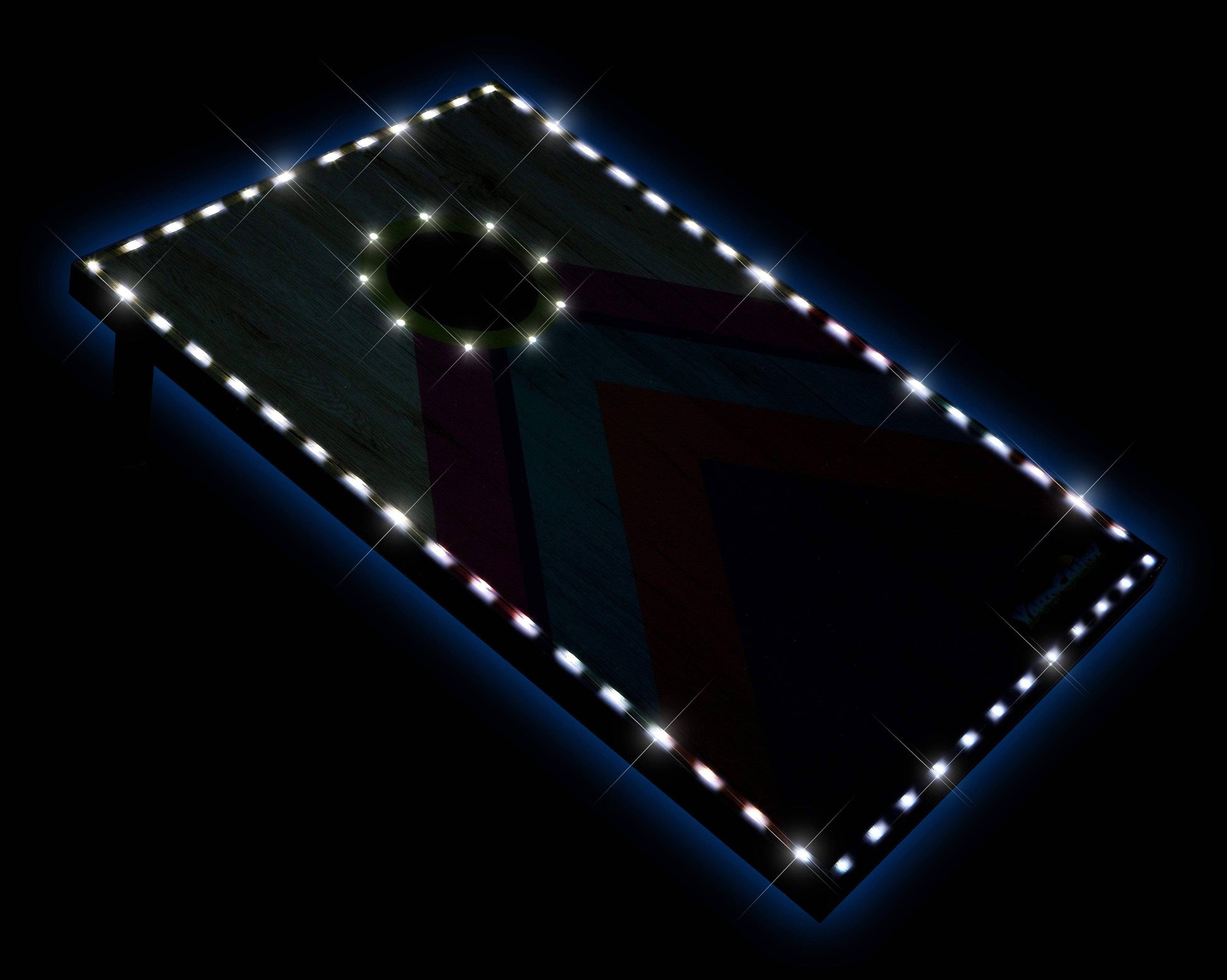 Cornhole Toss Game Set Illuminated LED 