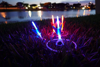 Illuminated LED Lawn Darts Game YardCandy