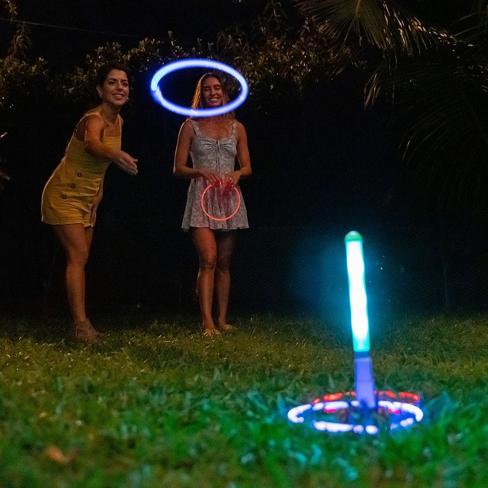 Hoop Ring Toss Plastic Ring Toss Garden Game Pool Toy Outdoor Fun for Y.OZ  | eBay