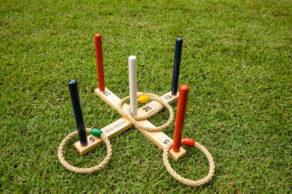 Ring Toss Wooden Game YardCandy