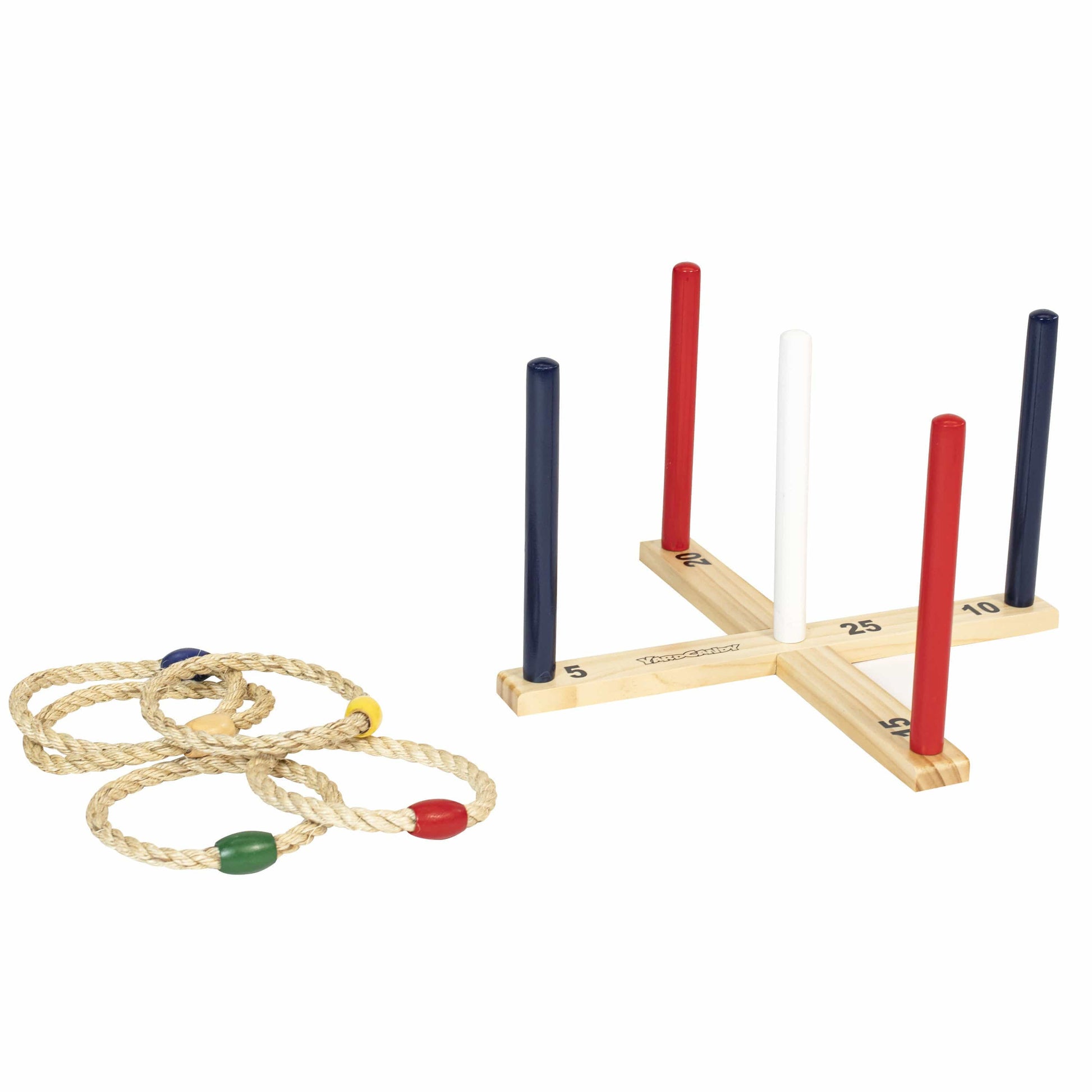 Evergreen Outdoor Wood Ring Toss Game Set 7OYG012 - The Home Depot