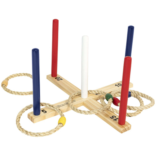Ring Toss Wooden Game YardCandy